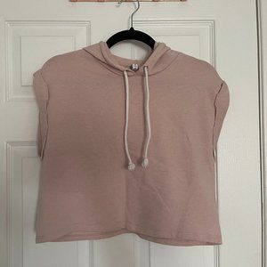 H&M Cropped Short Sleeve Sweater